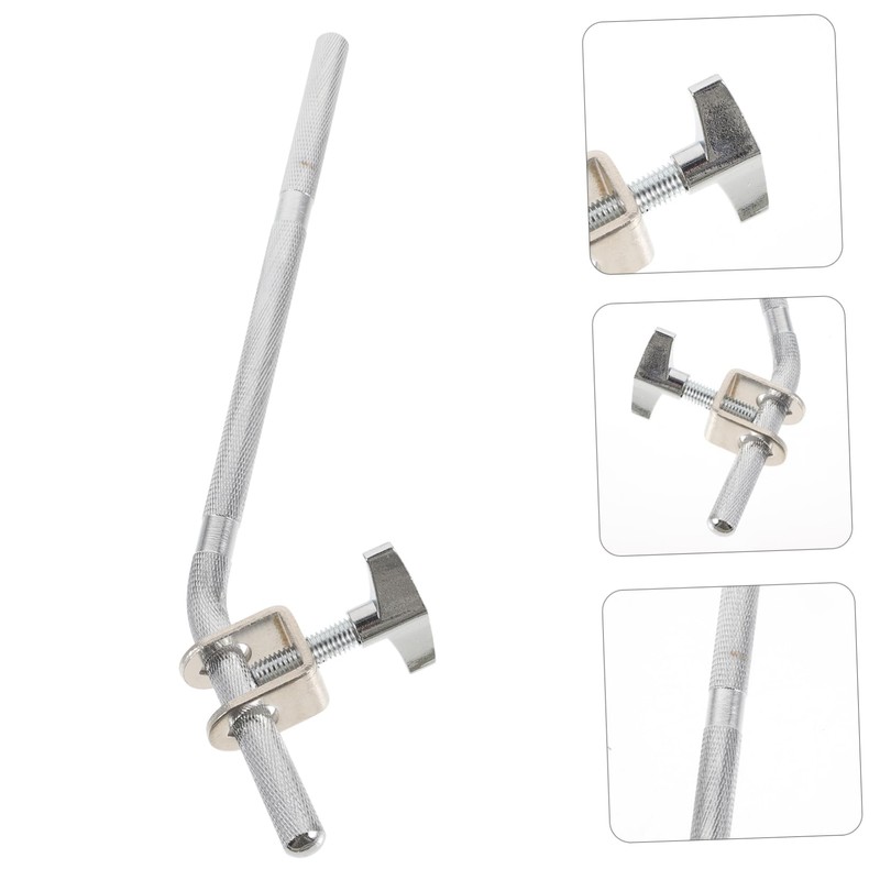 CORHAD Cowbell Extension Stand for Drum Kit Drum Pole Mounting