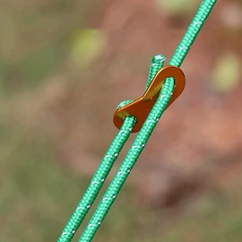 Set of 8 Ropes, Tent Rope, 2 Reflective Materials, Length 1.6 ft (4 m), Diameter 0.2 inches (5 mm), Paracord Guy Rope, Tarp Rope, Camping Cord, Outdoor Tarp, Tent Fixing, Tent Rope (8)