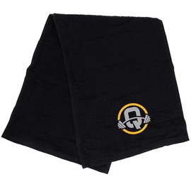 Always Looking Good Gym Towel with Monogrammed Embroidery Initial Gift for Men & Women, Training Accessory Gift, Gym Towel Present for Weight Lifting Birthday, Retirement, Christmas - Black, Q