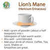 Organic Lions Mane mushroom powder extract by Ecogenya - Proudly