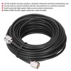 RF Coaxial Cable Black UHF Male to PL259 Electronic Converter