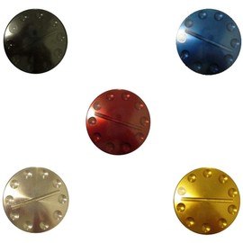 Pro-tek Silver Timing Cover Plug For Yamaha YZF-R1 1998 1999 2000 2001 2002 2003 2004 2005 2006 2007 2008 YZFR1 YZF R1 Oil Pump Timing Cover Plug (Silver)