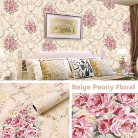 ZAMNEA 17.8 x 79 Inches Self-Adhesive Shelf Liner, Drawer Paper Wall Sticket Home Decoration