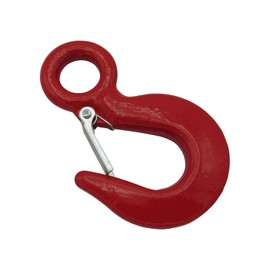 3 Ton Large Eye Hook with Safety Catch (Alloy Steel Red Lifting Tested)