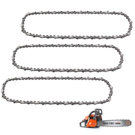 3-Packs 20 inch Chainsaw Chain .325" Pitch - .058" Gauge - 76 Drive Links for Husqvarna Stihl Poulan Craftsman Chainsaws, Fits Blue Max 53543, 52209, 8901, 8902, Oregon 21LPX076G