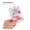 Operitacx 1Set DIY Unicorn Plush Notebook with Pen Portable Journal