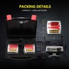 Ciascy 2PCS Rechargeable Magnetic Wireless LED Trailer Rear Lights Kit,