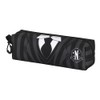 Wednesday Uniform-FAN Square Pencil Case 2.0 Black, black, Fan Square