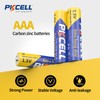 PKCELL AAA Batteries,3A R03P UM4 Battery,1.5V AM4 AAA Carbon Zinc