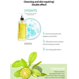 MEDB KoreanFace Cleansing Oil for Face with VITAMIN C,Deep Cleansing Oil for All Skin Types, Face Cleanser for Remove Dirt, and Makeup,Korean Skincare 300ml