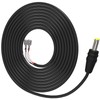 Yoizyfree Trail Camera Power Cord,5.5x2.1mm DC External Power Cable Compatible