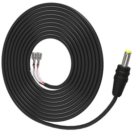 Yoizyfree Trail Camera Power Cord,5.5x2.1mm DC External Power Cable Compatible with Spypoint,Stealth Cam,Moultrie,Muddy Trail Camera,5.5x2.1mm DC Plug Trail Camera