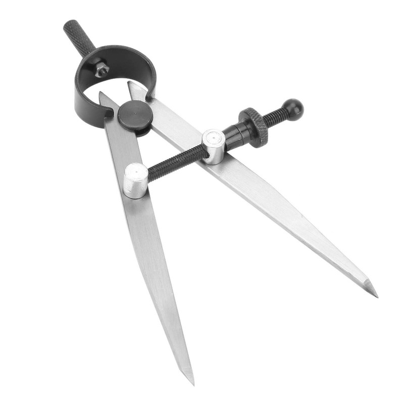Cold Needle Compass, 105 mm Steel Compass, for Drawing Circles,