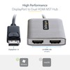 StarTech.com DP to Dual HDMI MST HUB - Dual HDMI