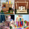 SULOLI Lollipop Sticks,150PCS Lolly Sticks for Craft Wooden Popsicle Sticks
