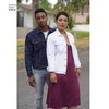 Simplicity Pattern S8845 Unisex Jean Jacket Sewing Pattern Kit by