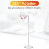 LED Cordless Desk Lamp Metal 360 Degree Rotatable Magnetic Wall