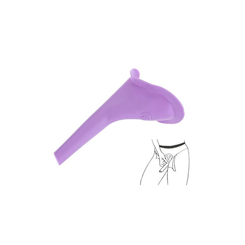 Urinal Portatil Femenino Orinal Para Mujer Hacer Pipi De Pie