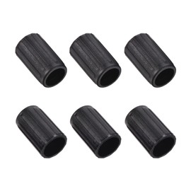 PATIKIL 6pcs 14mm Stick Replacement Cap End Tip Protector for Outdoor Hiking Climbing Skiing Trekking Pole Tips Accessories