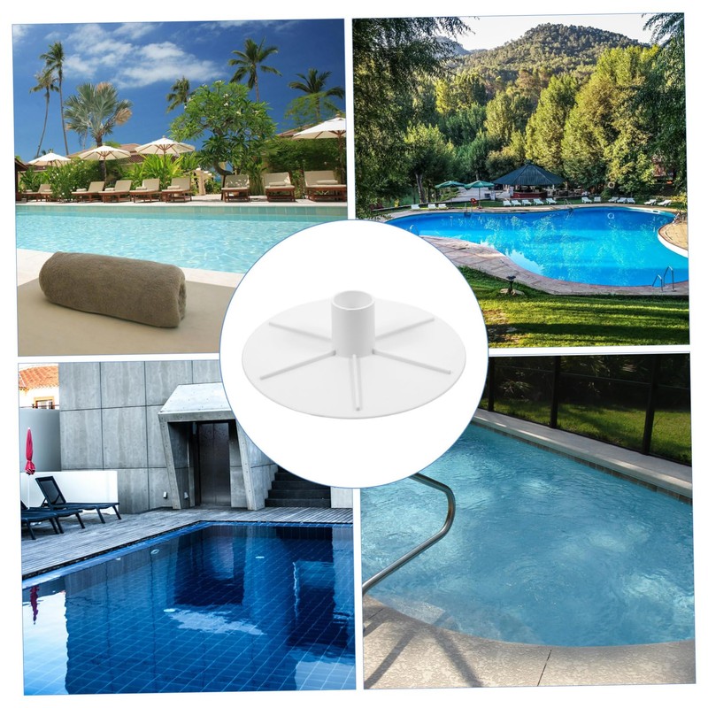 Kisangel Pool Skimmer Cover Plate Skimmer Adapter for Above Ground