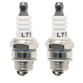MospdyGear 2 Pcs BPMR7A L7T 2 Stroke Spark Plug, Replacement for Champion CJ8 RCJ6Y RCJ7Y CJ7Y RCJ8, Replacement for Stihl 017 018 MS170 MS180 TS400 TS410