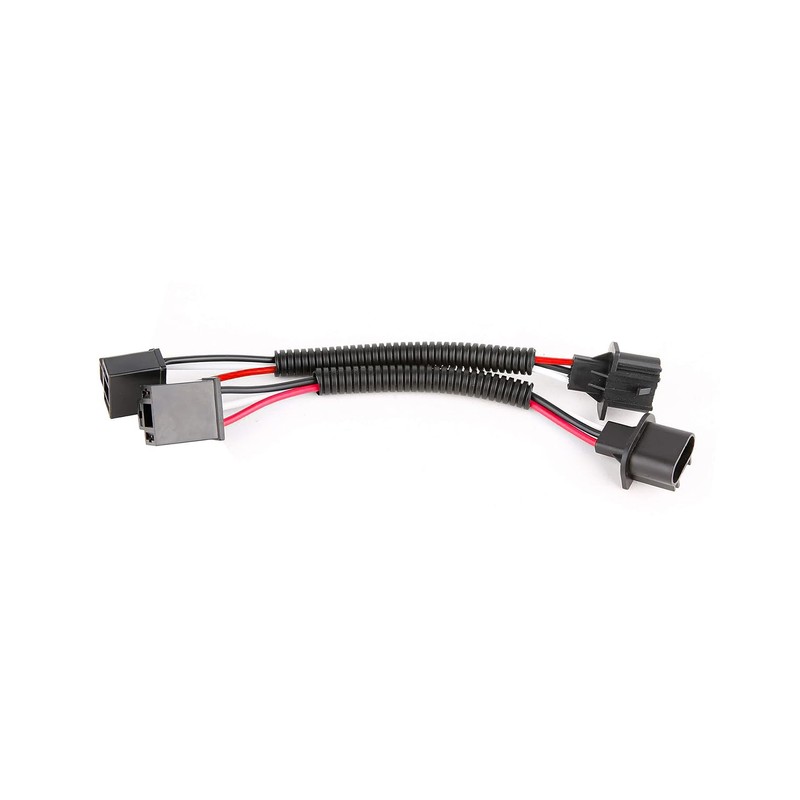 BICYACO H13 to H4 Adapter Headlight Adapter Connector for Jeep