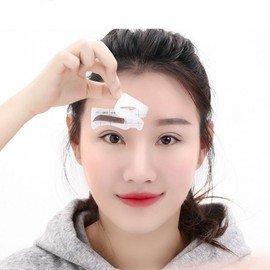 50 Pair Set Eyebrow Drawing Guide (No. 11, 50 Pairs) 2ea