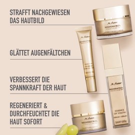 M. Asam Resveratrol NT50 Essence of Youth Serum (50 ml) - Rejuvenating Anti-Ageing Serum Tightens & Smooths Skin - Hyaluronic Serum with Resveratrol for All Skin Types, Face Serum