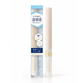 Cezanne Grow Liquid Liner, 10, Clear Sugar, 0.08 oz (2.0 g), Liquid Glitter, Tear Bag, Multicolored Glitter
