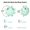 Bathtub Overflow Drain Cover - Silicone Bath Tub Drain Cover,