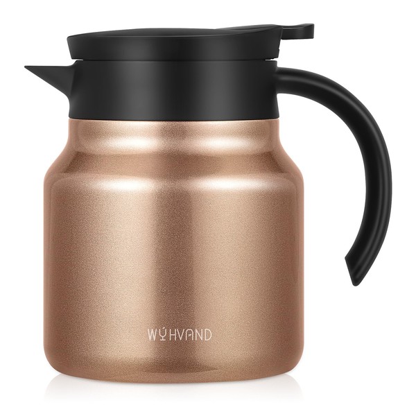 WYHVAND 27Oz Thermal Coffee Carafes For Keeping Hot/Cold, Stainless Steel