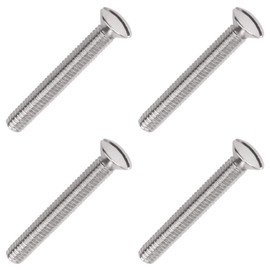 M3.5mm x 40mm Long Electrical Machine Screws Light Switch Plug Socket x4