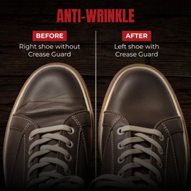 Kg’s Crease Guards – Anti Crease Shoe Protector, Heavy Duty Shield Inserts for Shoe Crease and Safety Protection, Set of 4 Pairs (Small)