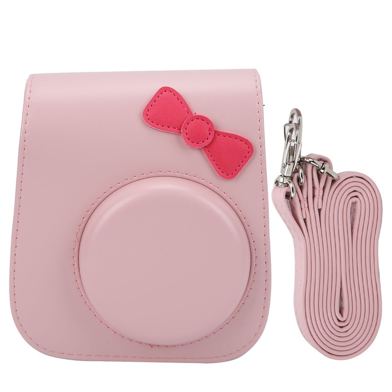 PU Leather Antidrop Retro Shoulder Protective Camera Bag Pouch for