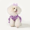 CuteBone Two Piece Dog Sports Dress Athleisure Leopard Print Puppy