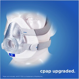 RespLabs Medical Inc. resplabs CPAP Mask Liners Compatible with the ResMed AirFit and AirTouch F20 Full Face CPAP Mask - Medium (Pack of 4)