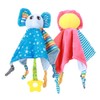 2pcs Infant Soft Cartoon Animal Appease Towel Teether Baby Soothing