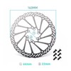 CYSKY 160mm Disc Brake Rotor 2 Packs Stainless Steel Bike