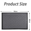 Front Door Mat, Heavy Duty Durable Doormat for Indoor Outdoor,