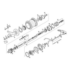 Sram Shift Rod, Shift Tube & Locating Sleeve P5/Sparc