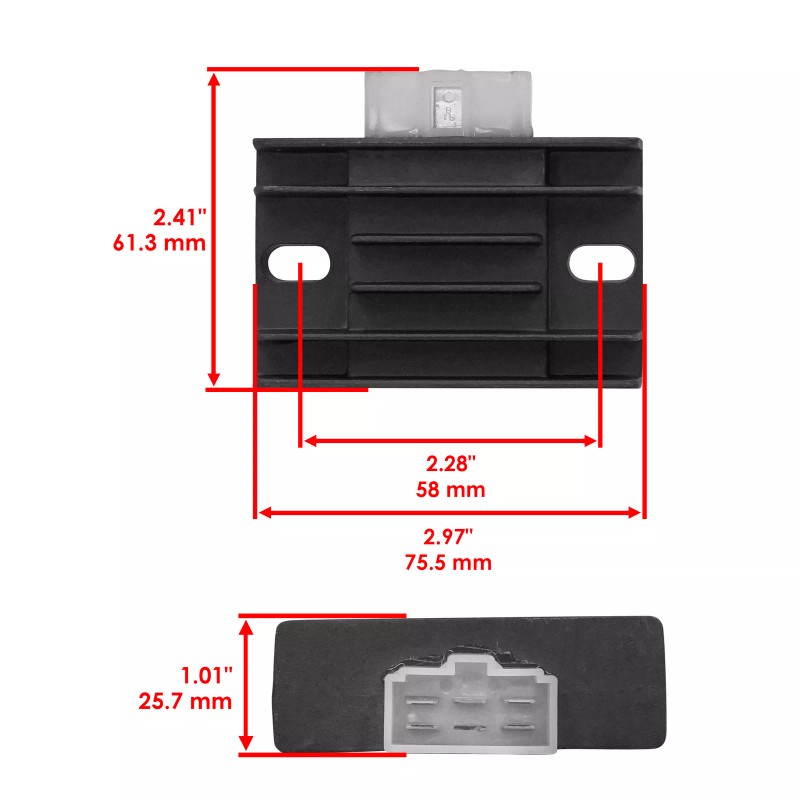 For Kawasaki Regulator Rectifier for Kawasaki Bayou 220 KLF220 1988-1995