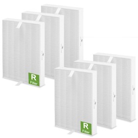 Smilyan Smilyan 6 Pack Hpa300 HEPA Replacement Filter R for Honeywell HPA300 HPA200 HPA100 HPA090 Series Air Purifier, Compared to HRF-R3 HRF-R2 HRF-R1