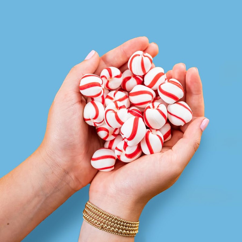 Brach's Soft Peppermint Candy, Individually Wrapped Pieces, 61.7 oz Carton