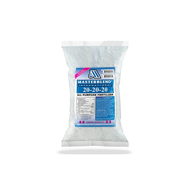 MASTERBLEND 20-20-20 All Purpose Fertilizer (1 Pound Bag) - Exclusive