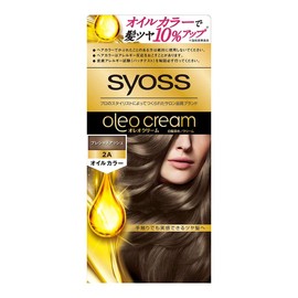 Syoss Oleo Cream, Hair Color, Set of 3, 2A Precious Ash
