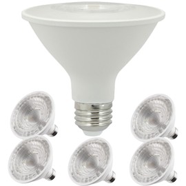 Diodesy- Pack of 6 PAR30/LED/9W/SHORT/FL35/D/E/27K/6PK PAR30 Short Neck LED Flood Light Bulb, 10 Watts (75W Halogen EQ), 2700K Warm White, Dimmable, E26 Long Lasting Light for Recessed, Track, Accent