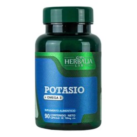 Potasio + Omega 3 Apoyo Nutricional 90 Caps Herbalia Lab