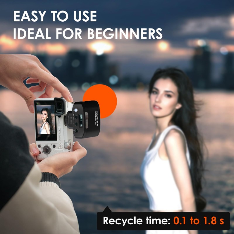 TARION Photography Camera Flash Speedlite - Mini GN13 Hot Shoe