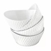 Overandback What A Dish 4-piece Serving Bowl Set Stoneware Plates