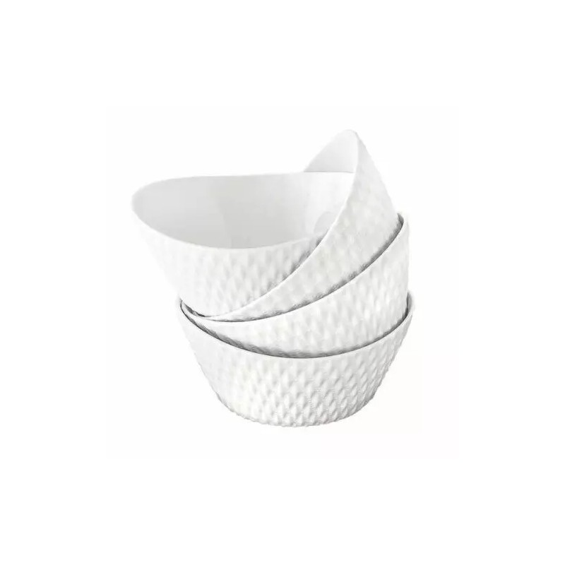Overandback What A Dish 4-piece Serving Bowl Set Stoneware Plates